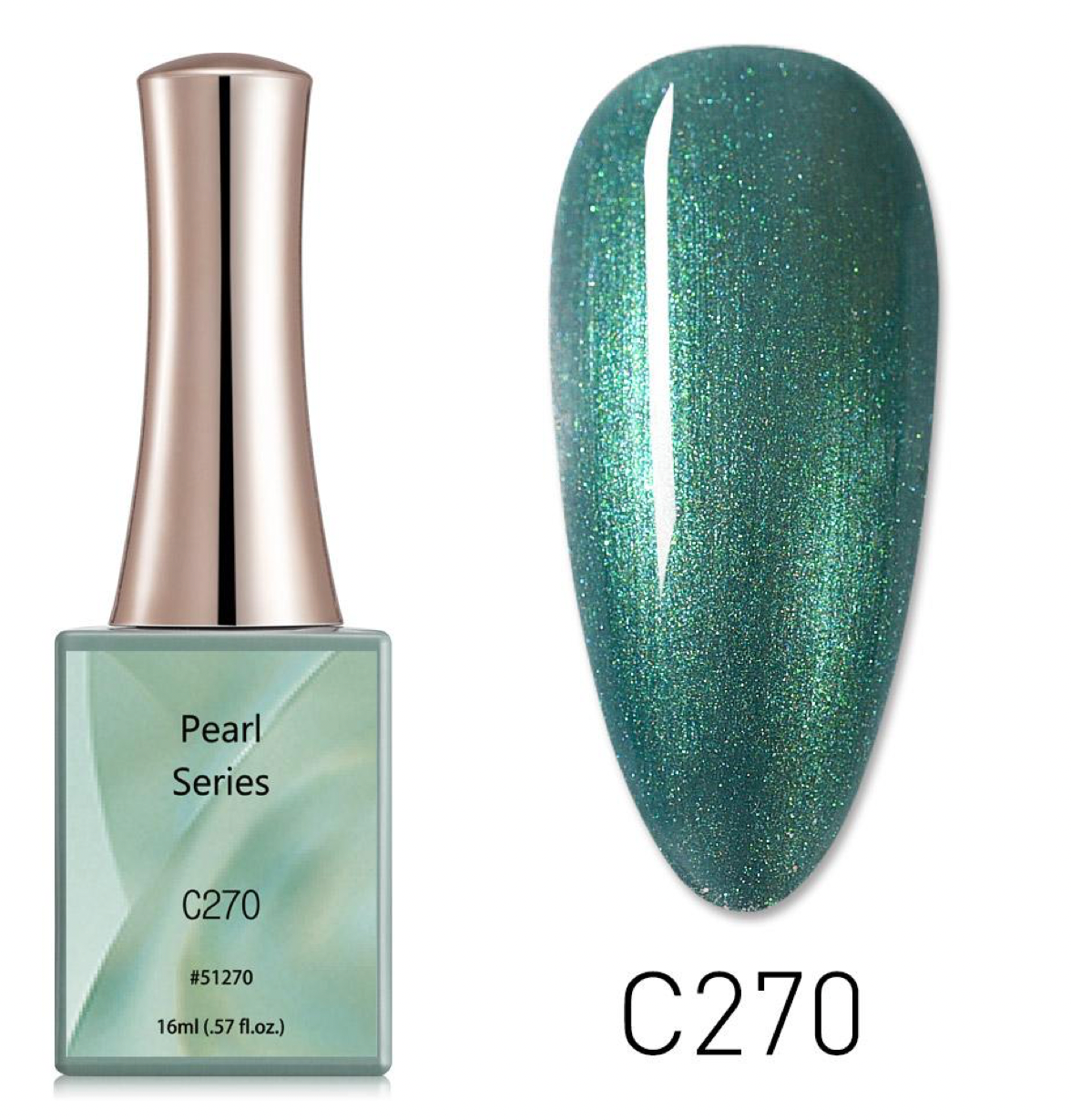 CANNI Pearl Series Gel Polish C270 16ml(.57oz)