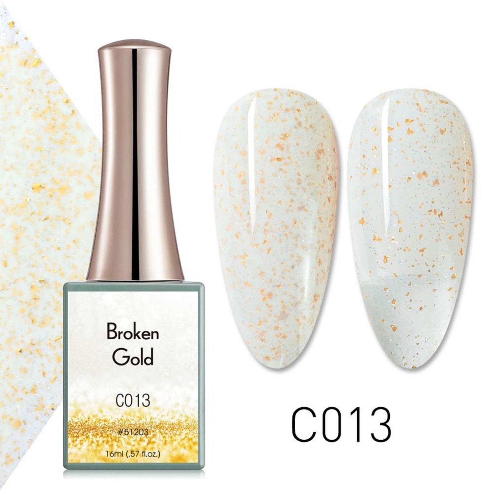 CANNI BROKEN GOLD GEL C013-C018 16ML(.57OZ)